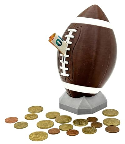 American Football Spardose/Touchdown/verschiedene Teamfarben