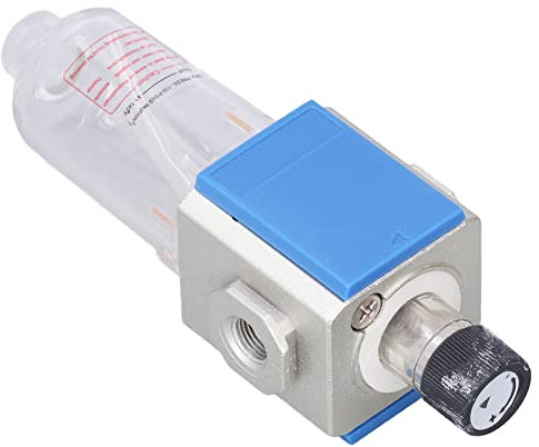 Compressore D'Aria Lubrificatore & Filtro, 75CC Pneumatico Separatore Olio-acqua, 0.05-0.9Mpa (20-130PSI) Lega di Alluminio Regolabile Alimentazione a Goccia per Utensili