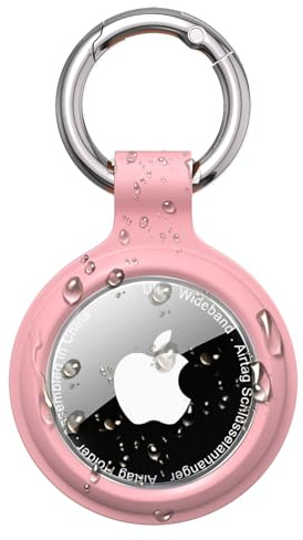 Fodral för AirTag Hållare Nyckelring – IP67 Vattentätt Fodral för Apple AirTag, Anti-Förlust, Repbeständig – Luftetiketthållare för Nycklar, Husdjur, Aagage