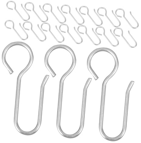 VALICLUD 50pezzi Ganci per Tende da Soffitto Resistenti Ganci per Tende da Finestra e per per Sistemi Binario Come Accessori da Bagno e Decorativi