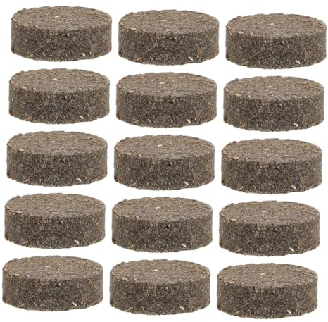 SAFIGLE 50pcs Natural Wood Kindling Blocks for Camping Firewood Rapid Ignition Lightweight Fire Starter Charcoal Briquettes for Outdoor Picnics and Barbecue