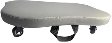 QSTDGVPW Pilates Rollen Balanceboard mit Rollen, Fitnessboard, Trainingsgerät, Praktisches Zubehör für Frauen, Verbessert Die Flexibilität, Grau