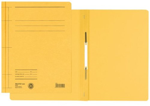 Esselte Leitz GmbH & Co. KG Premium Schnellhefter LEI 3000-00-15 * gelb A4 250g Karton VE=25