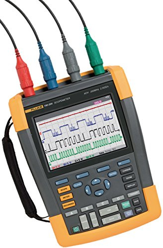 Fluke Oscilloscopio Manuale, 4 x 100 MHz, 1,25 GS/s