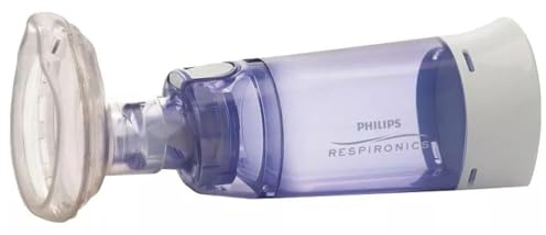 Philips Respironics OptiChamber Diamond Vorschaltkammer mit kleiner LiteTouch Maske, HH1306/00
