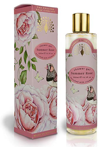 The English Soap Company, Summer Rose Shower Gel, 300mls