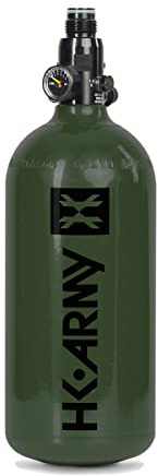 HK Army Paintball Aluminum HPA Tank W/Regulator - 48/3000 - Olive Blue