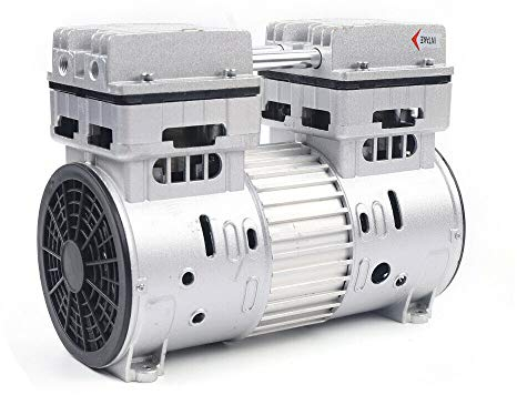 Ölfreies Kompressor Aggregat 1PS Kompressoraggregat 8bar 220V Leise Läufer lfreier Luftkompressorkopf 1400 U/min