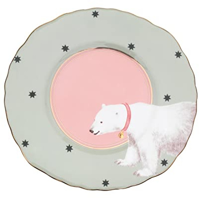 YVONNE ELLEN Assiette ours polaire 24cm Couleur