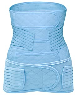 AYFES Bauchgurt nach Geburt Bauchbinde Postpartum Rückbildungsgürtel Verstellbarer Bauchweggürtel-Korsett Postpartum Belly Wrap Damen Postnatal Bauchband Hüftgürtel