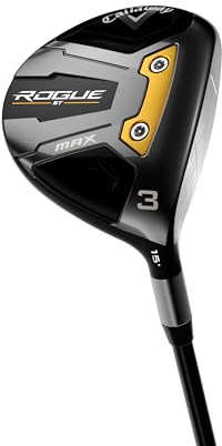 Callaway Golf 2024 Rogue ST MAX Fairway Wood (Right, 60 gram, Light, 7 Wood)