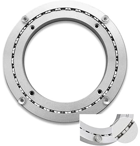 50,8 cm robuster Drehteller mit Kugellager, glattes Metall, drehbarer Drehteller, großer Küchen-Drehteller, 360° drehbar