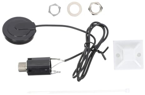 Mikinona Ukulele Humbucker Pickup Patch Tonabnehmer für E-gitarre Piezo Tonabnehmer mit Geräuschunterdrückung Installieren Robustes Zubehör für Akustische Gitarren