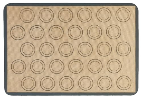 YIBOZI Tappetini da forno per macaron, multifunzionali, in silicone, pratici, per macaron, forno, per torte, biscotti, pasticcini al forno