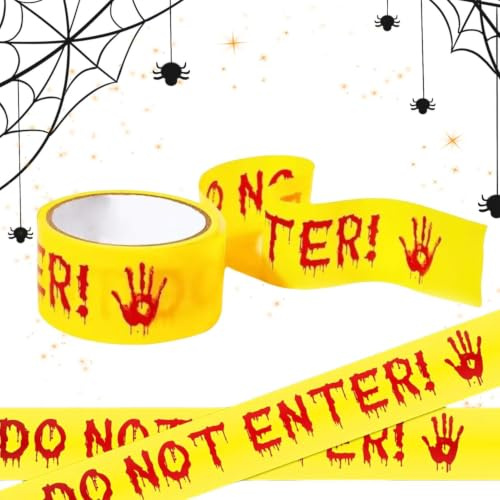 Halloween signalband skrämmande dekorativt tillbehör
