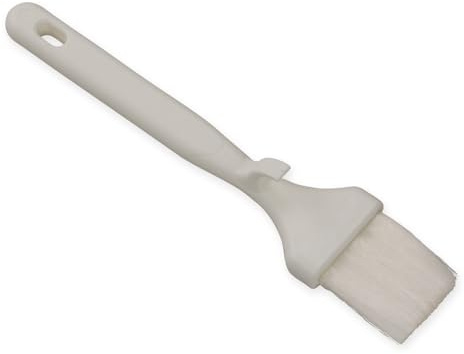 SPARTA Meteor Basting Brush, Nylon Bristle Pastry Brush for Cooking and Baking, 2 Wide, 1 Count, White