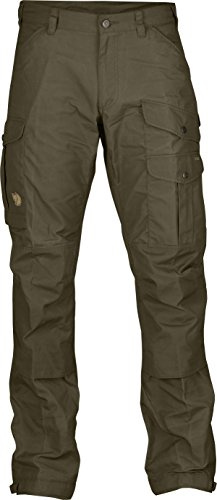 Fjällräven Vidda Pro – utomhusbyxor för män mörk oliv-mörk olivstorlek: 52 lång