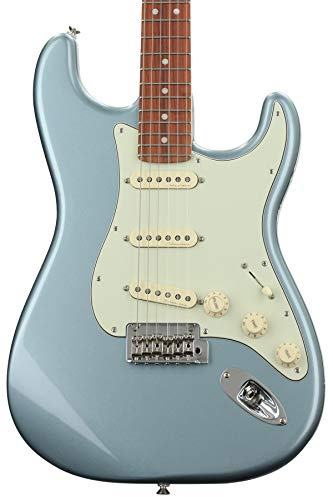 Fender 0147300362 Deluxe Roadhouse Stratocaster Griffbrett aus Palisander – Mystic Ice Blue