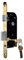Bricard 2647 Serrure à encastrer axe 40 mm pour Porte D’Entrée avec cylindre 60 mm. norme NF. coloris Noir