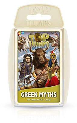 Top Trumps Greek Myths Card Game - 30 Fantastic Tales