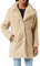 Urban Classics Damen Ladies Oversized Sherpa Coat Mantel, Beige (Sand 00208), Small (Herstellergröße: S)