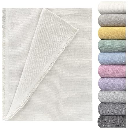 GFD – Colcha Multiusos para Sofas Lisa Oporto, Cubre Sofa, Plaid Sofa, Plaid Cama, Jarapas para Sofas, Foulard Sofa, Manta Cubre Sofa, Colcha Sofa Blanco Crudo (180 x 290, Blanco Beige)