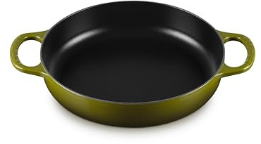 Le Creuset Enameled Cast Iron Signature Everyday Pan, 11 in., Olive