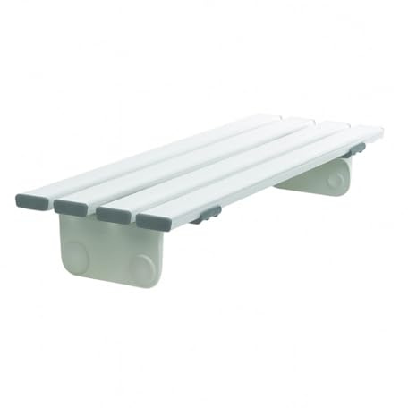 Millercare Slatted Bath Board - Strong Reinforced PVC Bath Seat with Quick Drainage & Secure Fixings - Fits Plastic, Steel & Cast-Iron Baths - Durable Bathroom Aid for Elderly & Disabled | 27 inch