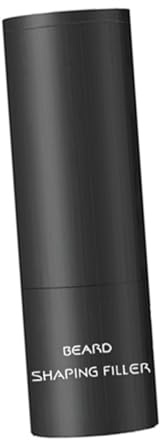 NOLITOY Bartfüllstift Schwarz Sicherer Bartfüll concealer mit Mini pinsel Praktisches Bartformungs tool für Männer Langlebig Hautfreundlich zum Auffüllen und Stylen von Bartlücken