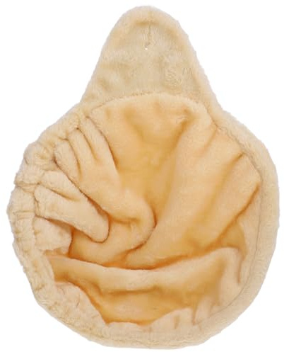 FUTUREORYY Hamac pour Chat Beige Anneau en Acier Panier Élégant Multifonctionnel en Flanelle Encourage Instincts Naturels du Chat pour Intérieur