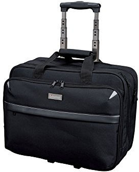 LIGHTPAK Business Laptop Trolley Xray Aktentasche, Schwarz