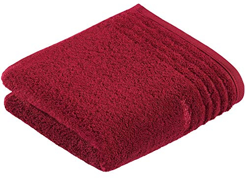Vossen Waschlappen Vienna Style Set 3, 30 x 30 cm, Farbe: Rot 50 x 100 cm rot