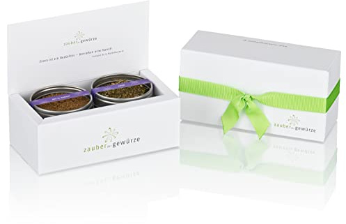 Zauber der Gewürze Morgenland Gewürze Geschenkset | Gewürze Set mit 2 orientalischen Gewürzen in Premiumqualität, als Geschenk für Frauen & Männer, 120 g