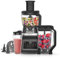 Ninja 3-in-1 Food Processor & Blender with 5 Automatic Programs: Blend, Max Blend, Chop, Mix, Puree, 1.8L Bowl, 2.1L Jug, 700ml Cup, 1200W, Dishwasher Safe Parts, Auto-iQ, Black BN800UK