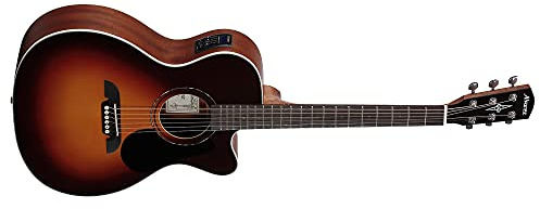 Alvarez RF26CESB Regent 26 Series OM/Folk Acoustic-Electric w/Cutaway and Deluxe Gig Bag - Sunburst