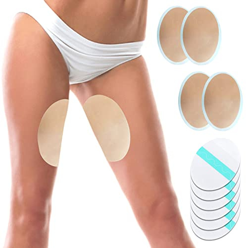 WOLAIYE Lot de 10 Autocollants Anti-frottements pour l'intérieur des Cuisses - Résistants à l'usure - Corps jetable - Anti-frottement - Ultra Fins - 10 écussons Visibles