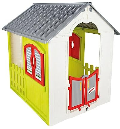 PILSAN Foldable Play House 109x92x110 cm | Indoor and Outdoor Garden Playhouse | Playhouse for Girls and Boys 3+ Age | Foldable House for Kids, Playground Games