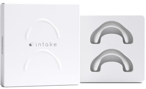 Intake Breathing Extra Intake Bands (Pack of 2), Small (S2), Matte White. (Tabs NOT Included)