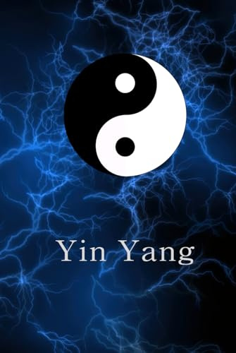 Yin Yang Notizbuch Yoga Tagebuch Zeichenbuch Notes Geschenk Idee für spirituelle Menschen Esoteriker Übungsheft Spiritualität Skizzenbuch Taschenbuch ... Bullet Journal Planer Logbuch Heft Blitze 01