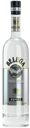Beluga Noble Vodka | 500 ML | Dreifach gefilterter Premium Vodka | 30 Tage gereift | Weicher, ausgewogener Geschmack mit feiner Malz- und floraler Note
