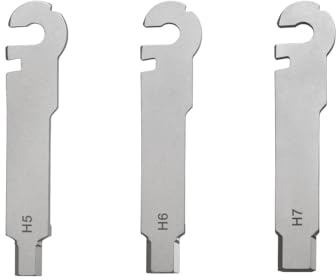 Roxon FLEX FT05 - Juego de accesorios para multiherramienta personalizable | (Llaves hexagonales de 5 mm, 6 mm y 7 mm)