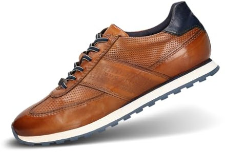 bugatti herr 331-ARX01 halvskor med snörning, 44 EU, konjak, 44 EU