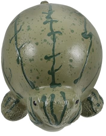 OFFSCH Kunstharz Schildkröte Figur Realistische Meeresschildkrötenstatue Für Tisch Garten Und Teichdekor Exotisches Hinterhofdekor Aus Hawaii-Style Material