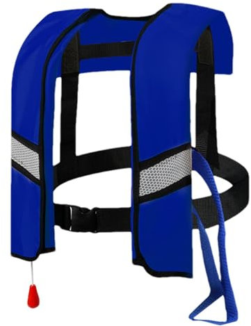 Gilet da snorkeling per adulti, giubbotto di salvataggio da paddle - Giubbotto salvagente per snorkeling per adulti | Giubbotto salvagente per adulti in nylon Gonfiaggio automatico, Giubbotto salvagen