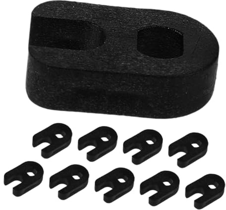 BUGUUYO 10piezas para Núcleo de Válvula Francesa Tipo a Herramienta de Portátil para Bicicletas de Montaña y Carretera Reemplazo del Núcleo de Válvula para Mantenimiento de Neumáticos