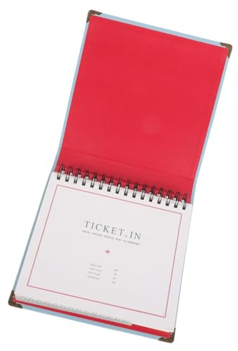 Artibetter Álbum De Entradas De Cine Soporte Multifuncional Para Guardar Fotos y Billetes Organizador De Boletos De Conciertos