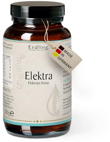 Waldkraft Elektra Elektrolyt-Pulver 110g – mit Magnesium, Kalium, Calcium & Natrium – zur schnellen Regeneration & Hydration bei Sport – nahezu geschmacksneutral & ohne Zuckerzusatz