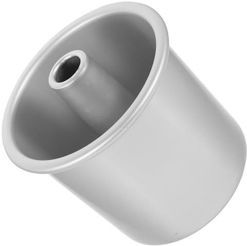 TOKIDNY Molde Redondo para Pastel de Aluminio con Base Desmontable Antiadherente Molde de Repostería Profundo y Fácil de Limpiar para Hornear Tartas Casa o Profesional