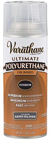 Varathane Ultimate Semi-Gloss Clear Polyurethane Spray