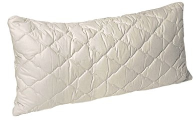 Öko Planet Bio Baumwoll-Kissen 40x80 cm, Kopfkissen aus 100% Bio Baumwolle, Bezug waschbar